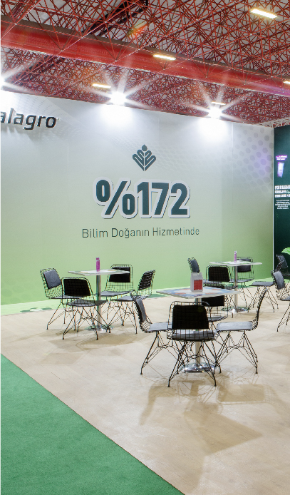 Valagro yurtiçi fuar stand tasarımı