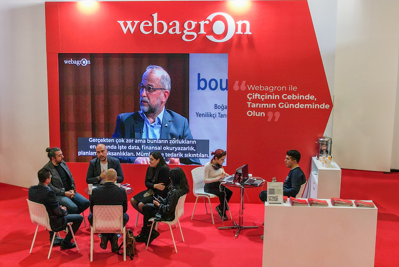 Webagron fuar stand tasarımı